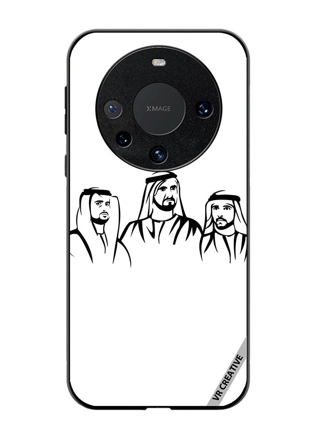 VR CREATIVE Protective Case Cover For Huawei Mate 60 Pro Sheikh Mohammed Bin Rashid Al Maktoum Design Multicolour - Image 1