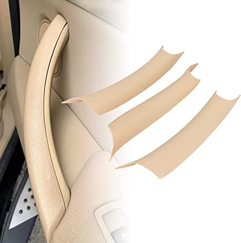 أغطية مقبض الباب GEATaaT متوافقة مع BMW X5 Series F15F85 20142018 و BMW X6 Series F16F86 20152018 3 قطع بيج