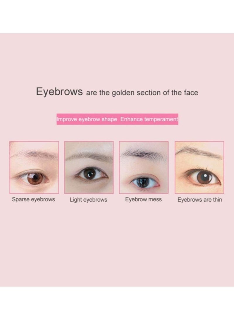 ELTRAZONE Multifunction Lipstick Eyebrow Trimmer Face Brows Hair Remover Epilator Pen Mini Electric Shaver Painless Eye Brow Epilator,Gold - Image 4