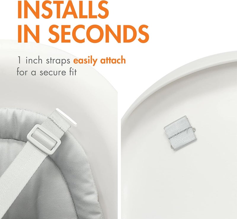 BOON أحزمة كرسي الطعام بوون - أحزمة بديلة لكرسي الطعام جروب، فلير ومعظم كراسي الطعام ذات 5 نقاط - Image 4