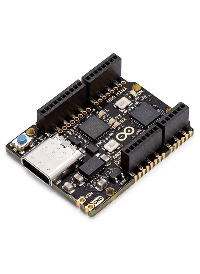 UNO Mini Limited Edition [ABX00062] - Microcontroller Board for DIY Electronics Projects - Compact Design - Ideal for Beginners and Experts Alike
