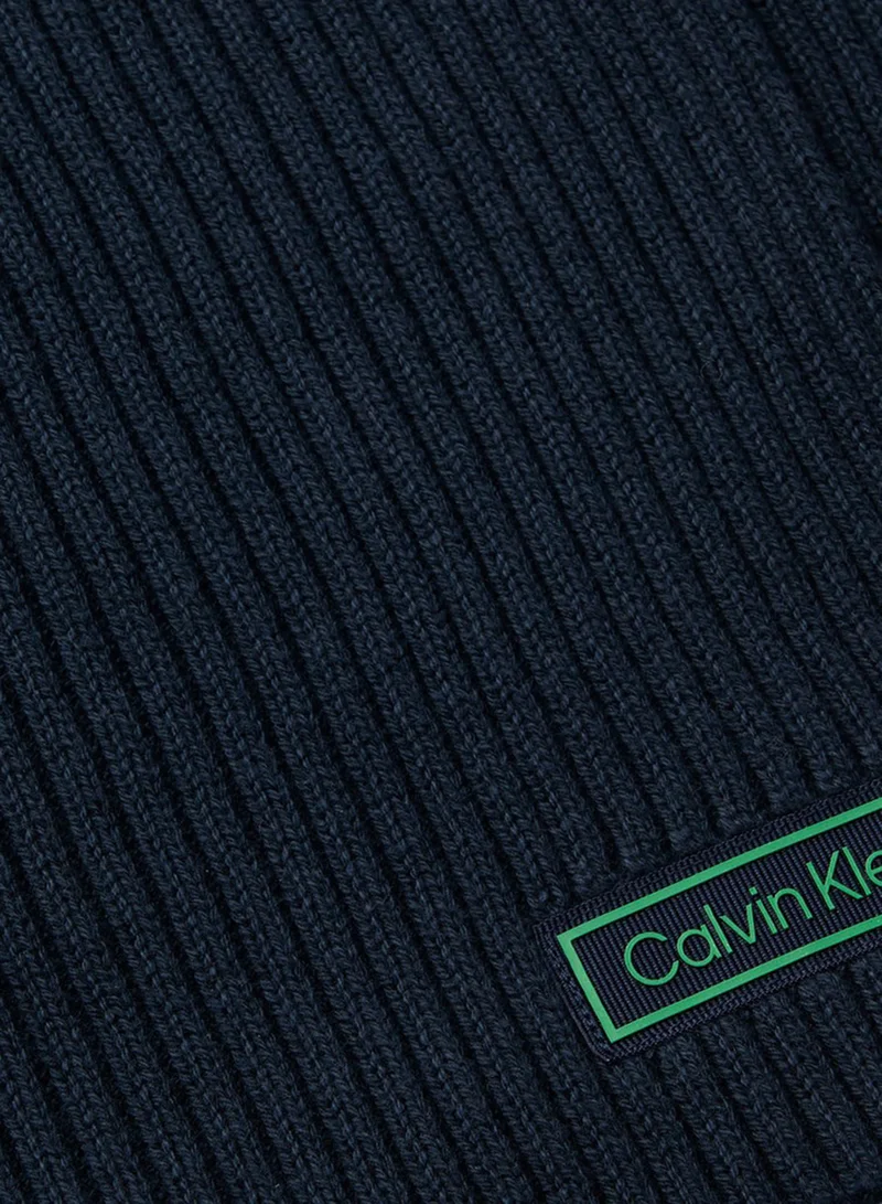Calvin Klein  Cotton Cashmere Blend Scarf  | Best Price UAE