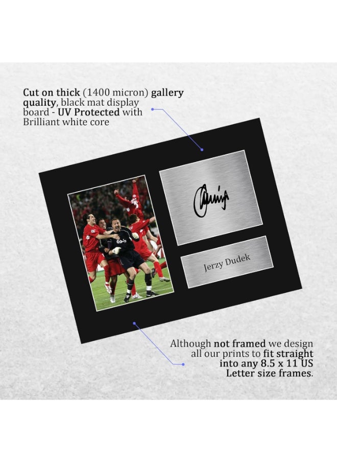 HWC Trading HWC Trading Jerzy Dudek Liverpool Gifts Printed Signed Autograph Picture for Football Fans and Supporters  - Image 3