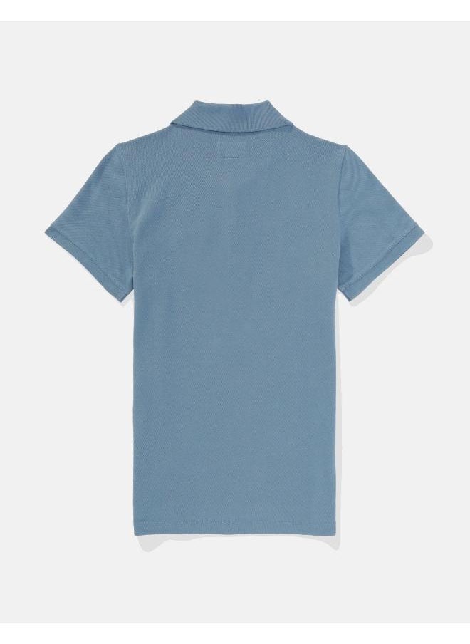 American Eagle AE Classic Polo Shirt  - Image 4