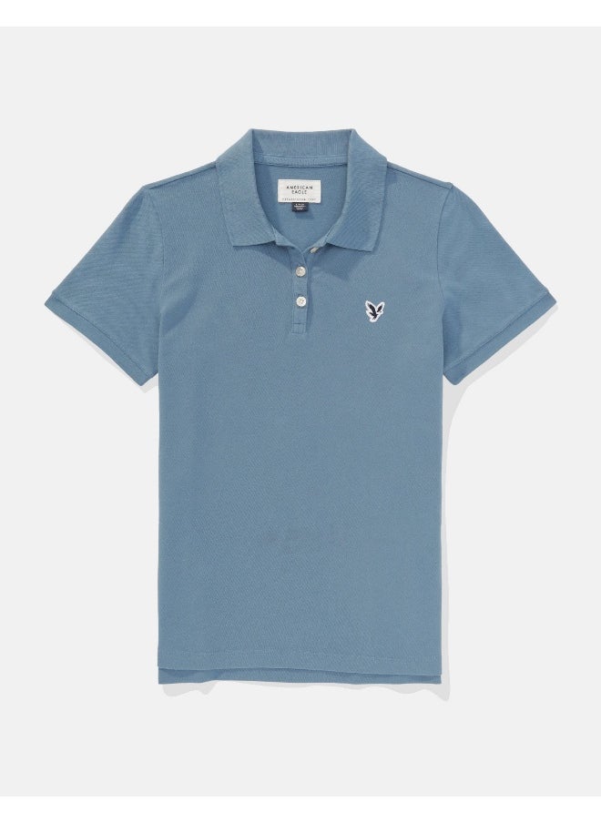 American Eagle AE Classic Polo Shirt  - Image 4