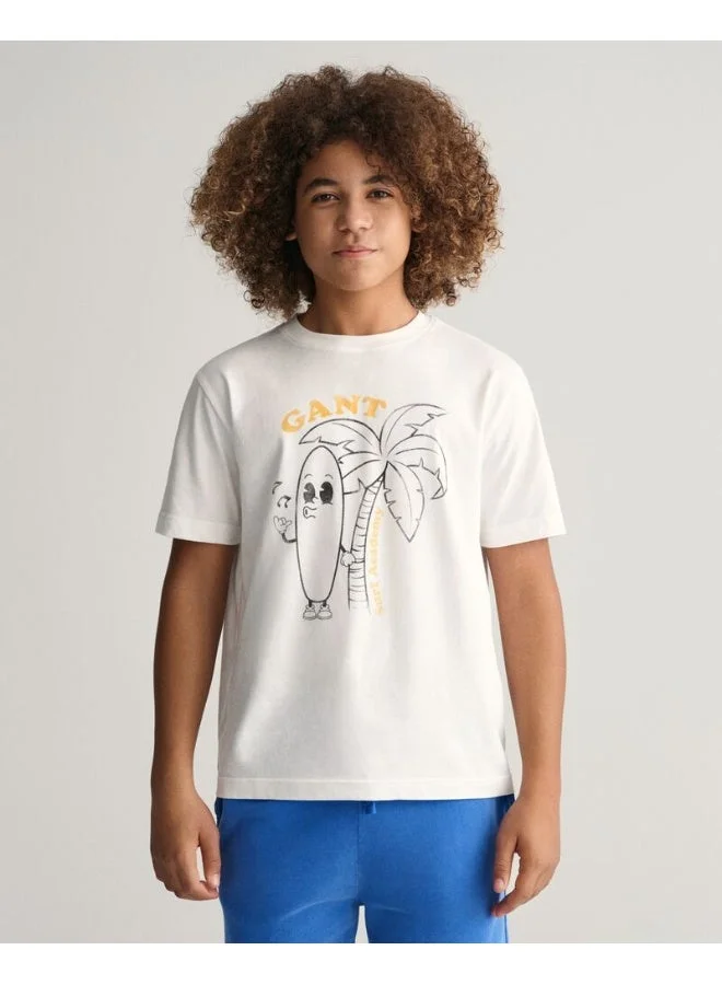 GANT Gant Teens Surf Academy T-Shirt