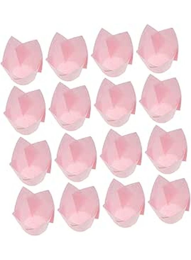 Standard Tulip Muffin Liners 50pcs Greaseproof Baking Cups for Cupcakes Birthday Wedding Party - Image 1