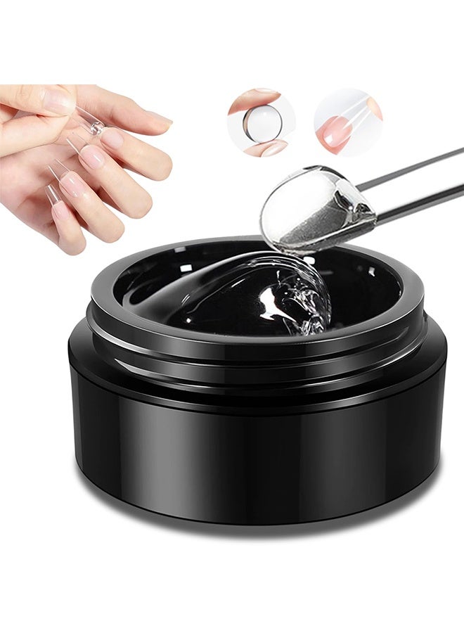 بينباي جيل غراء الأظافر الصلب للرؤوس الصناعية، 5 مل التصاق قوي للأظافر الأكريليك القابلة للضغط، لا يلتصق باليدين، جيل صلب شفاف للنحت ثلاثي الأبعاد لفن الأظافر في عيد الميلاد، معالج بالأشعة فوق البنفسجية - Image 1