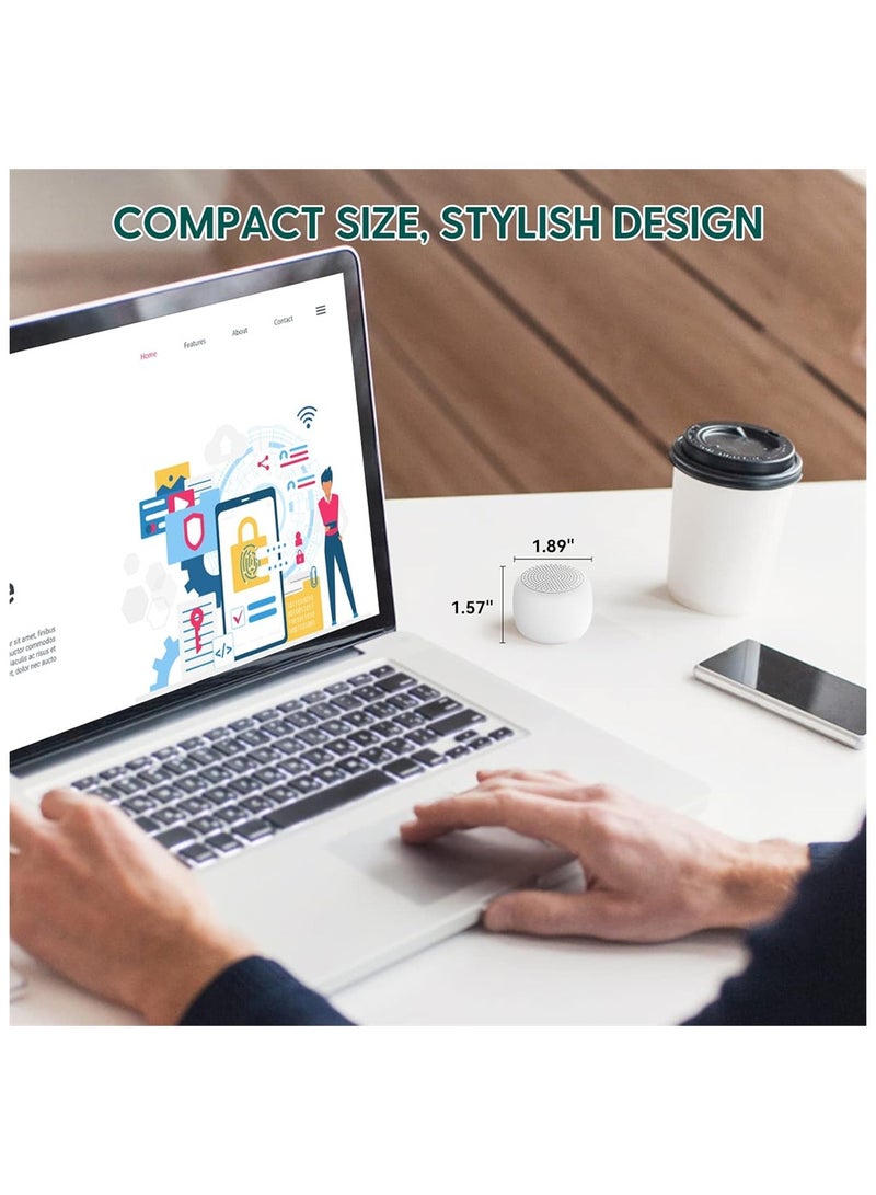 Portable Bluetooth Speakers for Outdoor Home, Wireless Waterproof Mini Speaker with Loud Stereo Sound - Image 5