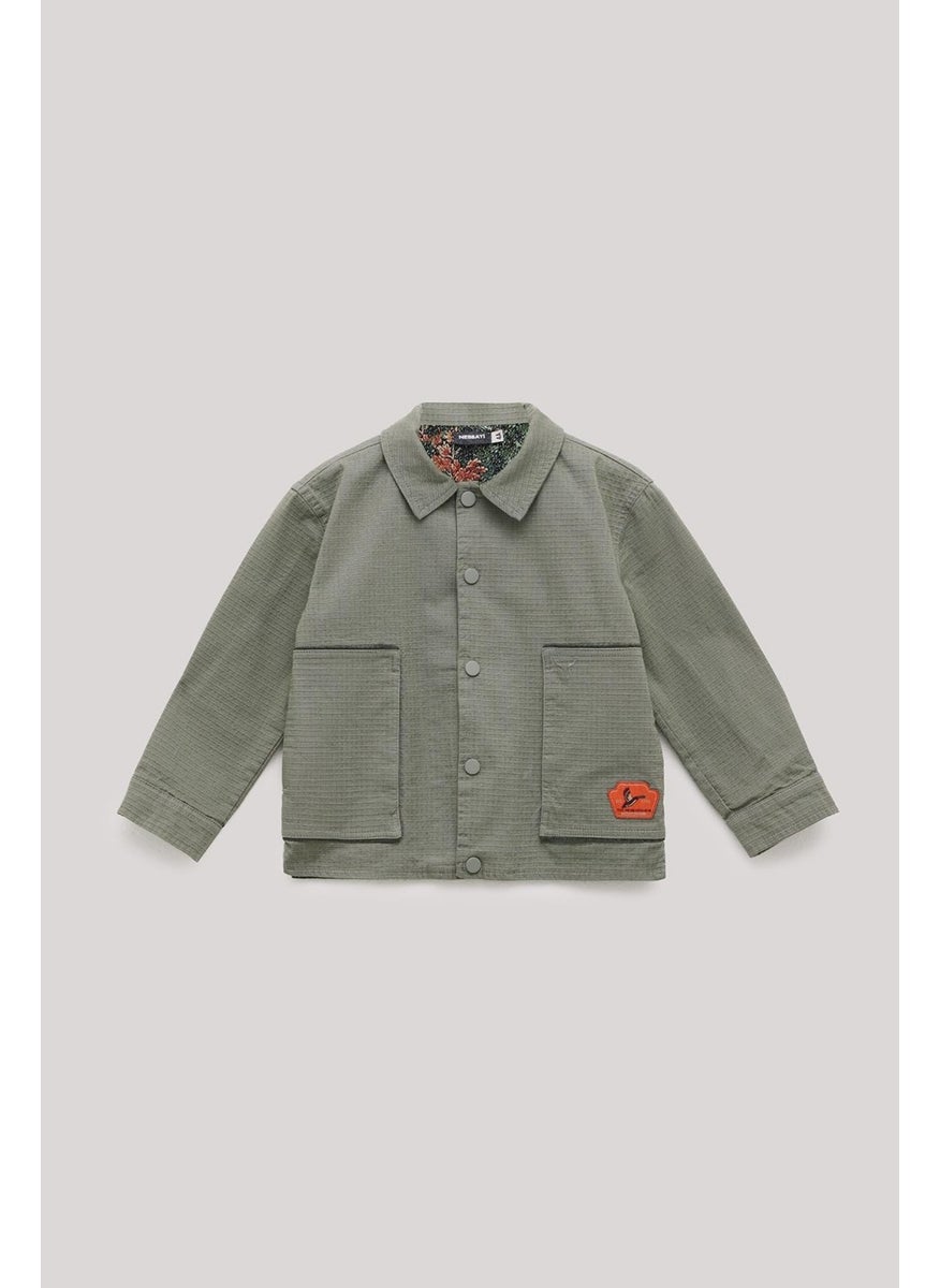 Nebbati Bg Store Boy Beige Jacket  - Image 1