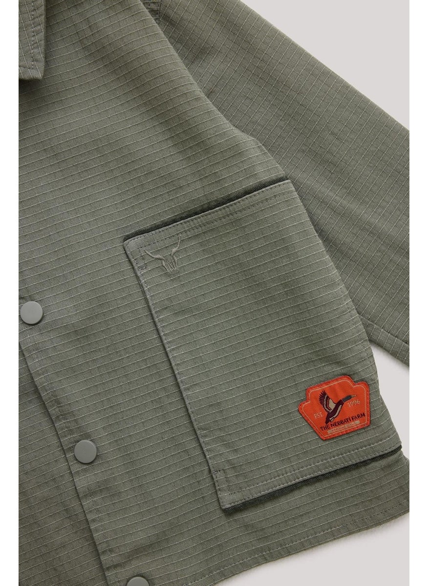 Nebbati Bg Store Boy Beige Jacket  - Image 3