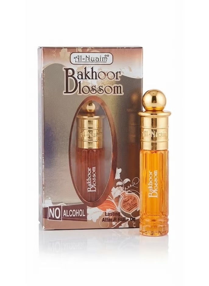 Al Nuaim Al-Nuaim Bakhoor Blossom Attar Roll-On Perfume Oil, 6ml, Alcohol-Free, Long-Lasting - Image 1