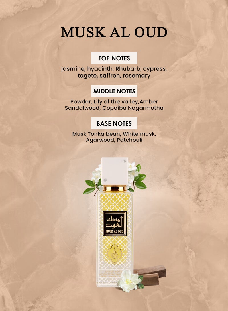 mahabub MUSK AL OUD From Mahabub Perfume 80 ML - Image 2