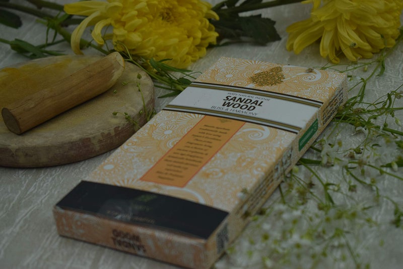 SVATV Herbal  Ancient Vedic Method Sandalwood Incense Stick for Meditation Yoga Spiritual Aromatherapy Energy Cleansing SPA  Calm Down The Mind Incense 200g  705oz