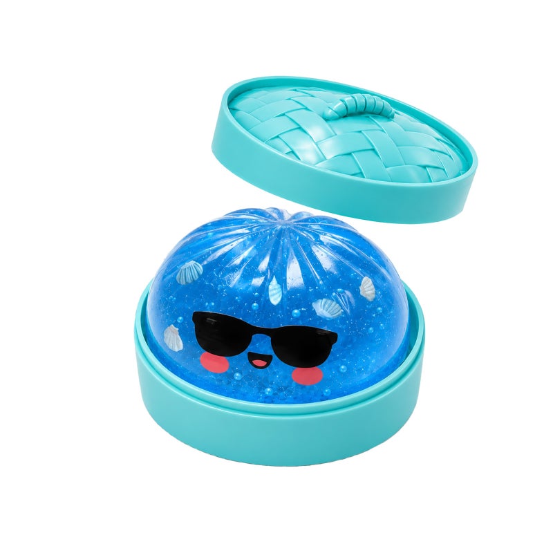 DOWMOO Ocean Shell Sunglasses Bun Squishy Toy Funny Slow Rebound Stress Relief Soft Touch Toy - Image 5
