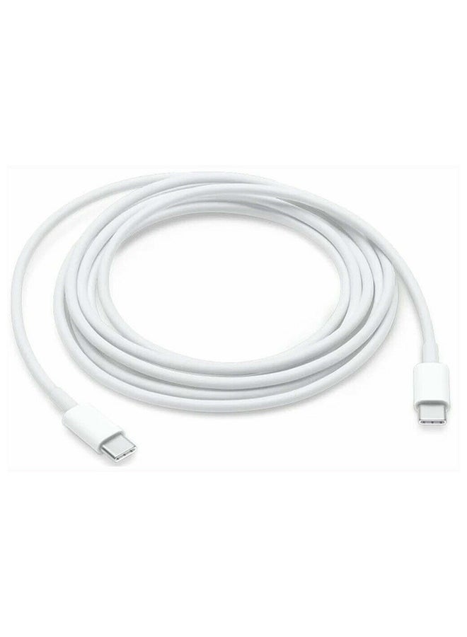 ابل  كابل شحن USB 2.0 Type-C أبيض - Image 1