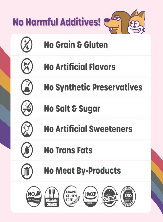 Choolip Squeeze Vita Stick Lickable Cat and Dog Treats - 49-Count Variety Pack - Real Meat Puree with Multivitamins for Total Pet Wellness - Grain-Free, High-Moisture, Vet-Formulated - Image 4