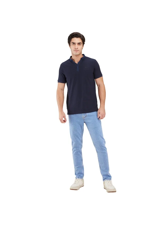 بيينغ هيومان Mens Light Tone Cropped Fit Denims
