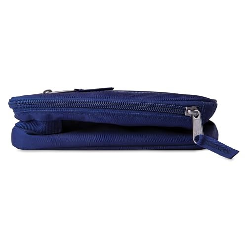 PackIt Freezable Classic Lunch Box, True Blue, Built with ECOFREEZE Technology, Collapsible, Reusable, Zip Closure With Front Pocket and Buckle Handle, For Work Lunches and Fresh Lunch On the Go - Image 4
