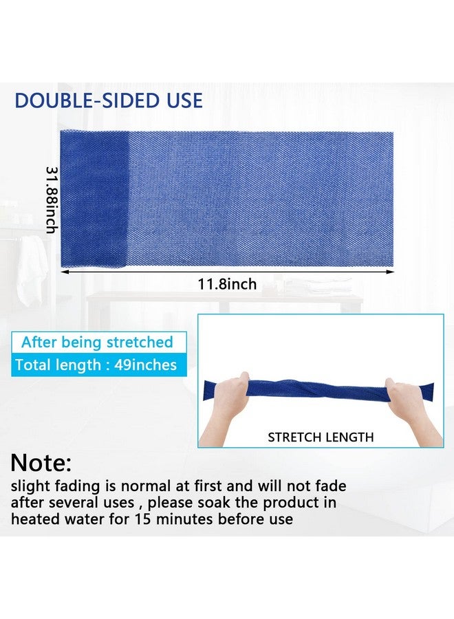 SuperJpsor African Exfoliating Net for Body - 2 Piece Shower Sponge Scrubber, Wash Cloth, Bath Soap Scrubbing Rag for Exfoliation - Image 5