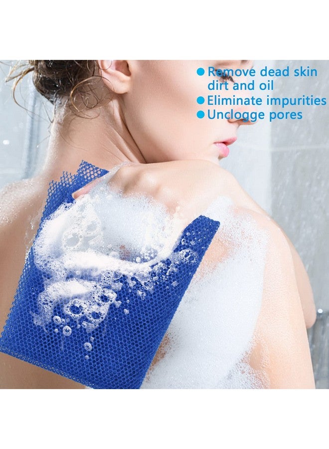 SuperJpsor African Exfoliating Net for Body - 2 Piece Shower Sponge Scrubber, Wash Cloth, Bath Soap Scrubbing Rag for Exfoliation - Image 4