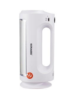 SONASHI Rechargeable Emergency Lantern with Bright LED Side Light and top Flashlight  Builtin Battery with Charge Indicator  Lanterns for your Camping Hiking Indoors and Outdoors SEL-706N White  - Image 1