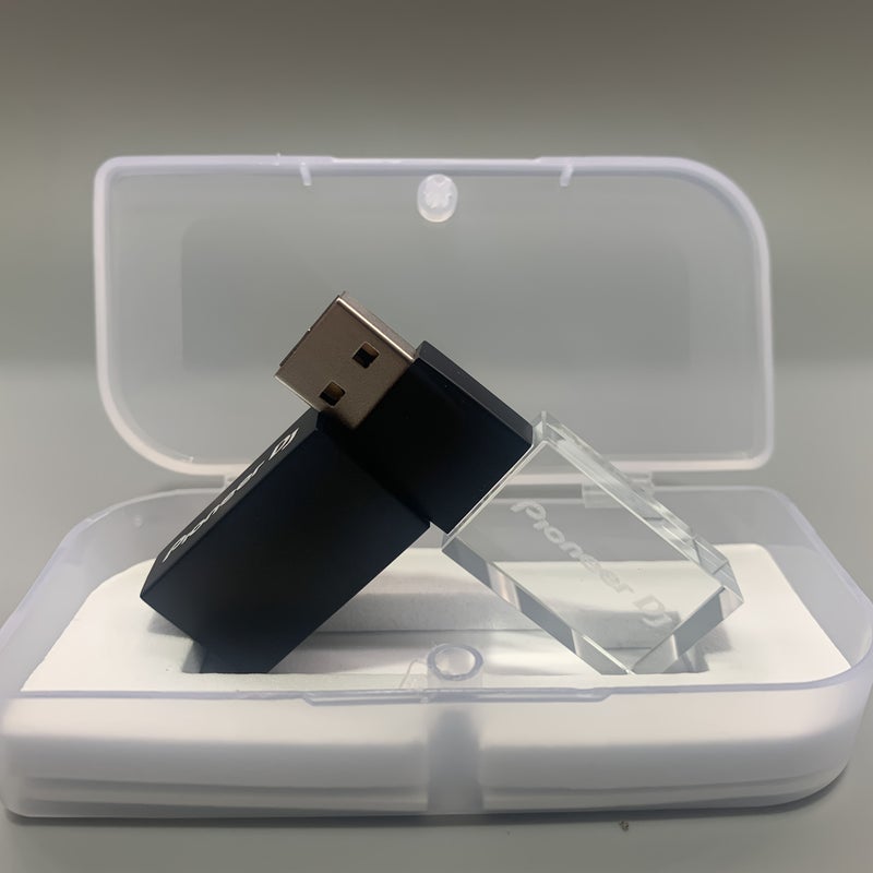 ذاكرة USB فلاش كريستال لايت سعة 100 جيجابايت بلون أزرق للتخزين الخارجي للبيانات والصور والموسيقى، متوافقة مع الهواتف المحمولة وأجهزة الكمبيوتر المحمولة - Image 3