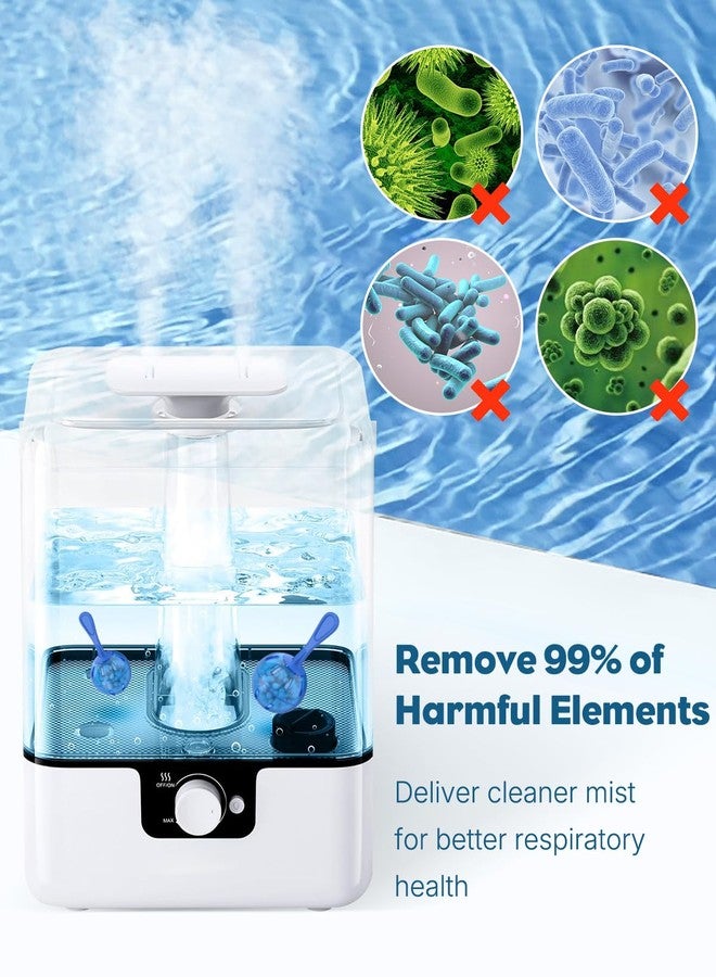 Pawfly 12 Pcs Humidifier Cleaner, Demineralization Cleaning Ball, Humidifier & Fish Tank Water Cleaner for Home and Office – Purify Water - Image 3