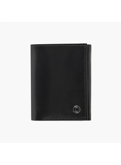 DUCHINI Men Metal Accent Bi-Fold Wallet