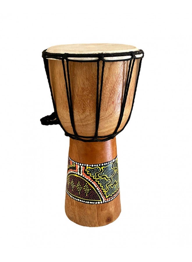 Jive Djembe Drum Bongo Congo African Wood Drum - MED SIZE- 12" High - Professional Sound - NOT MADE IN CHINA - Image 4