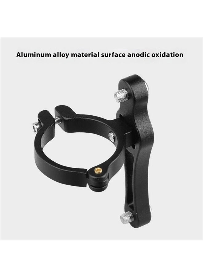 Water Bottle Cage Holder Black ，Practical Bike Bottle Cage Adapter Convert Bike Seatpost to Bottle Holder for Supplies - Image 2