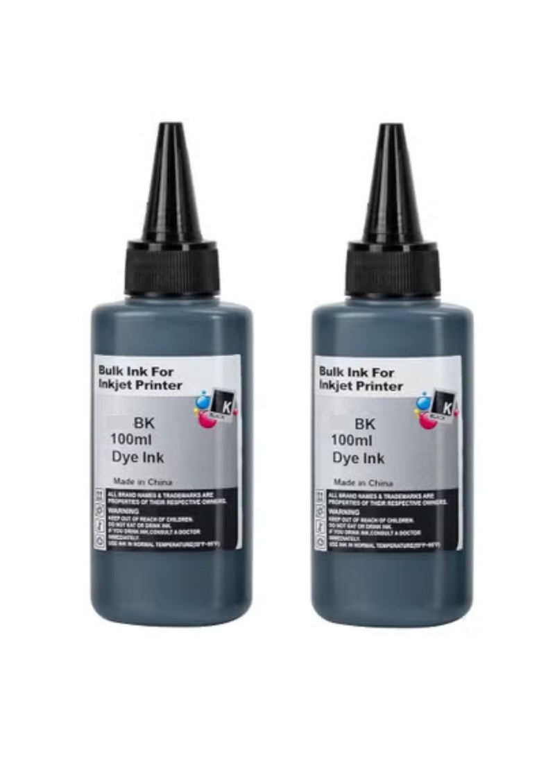 Cartridge Refill Ink For All Printer Set (Black.100ml) - Image 1