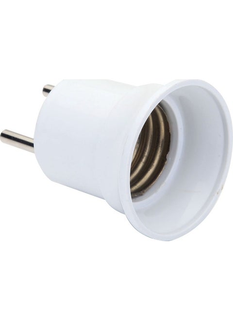 Lampholder Plug E-27 White