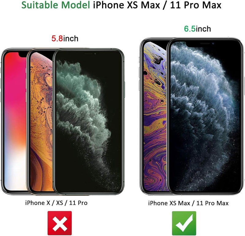 Cotbolt Tempered Glass for iPhone XS Max / 11 Pro Max Screen Protector [Military Grade Shatterproof & Longest Durable] Screen Protector iPhone XS Max / 11 Pro Max Tempered Glass Full Coverage - Image 4