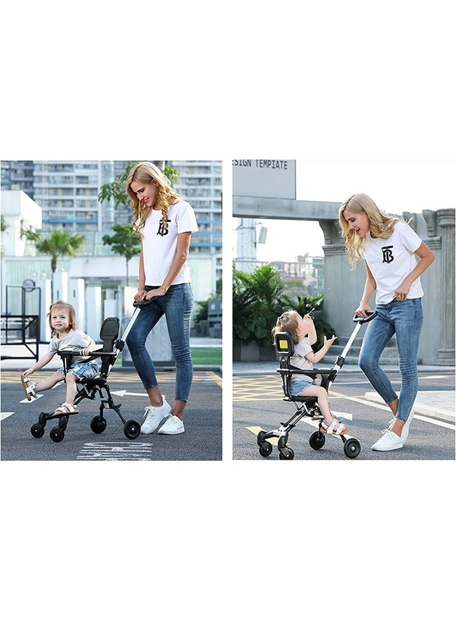 عربة أطفال جيب للسفر - عربة طيران محمولة مدمجة - عربة صغيرة للسفر مع الأطفال - عربة لجميع التضاريس للأطفال - Image 2