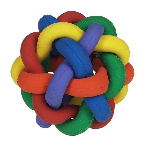 Multipet Nobbly Wobbly Ball Large Dog Toy - Image 1