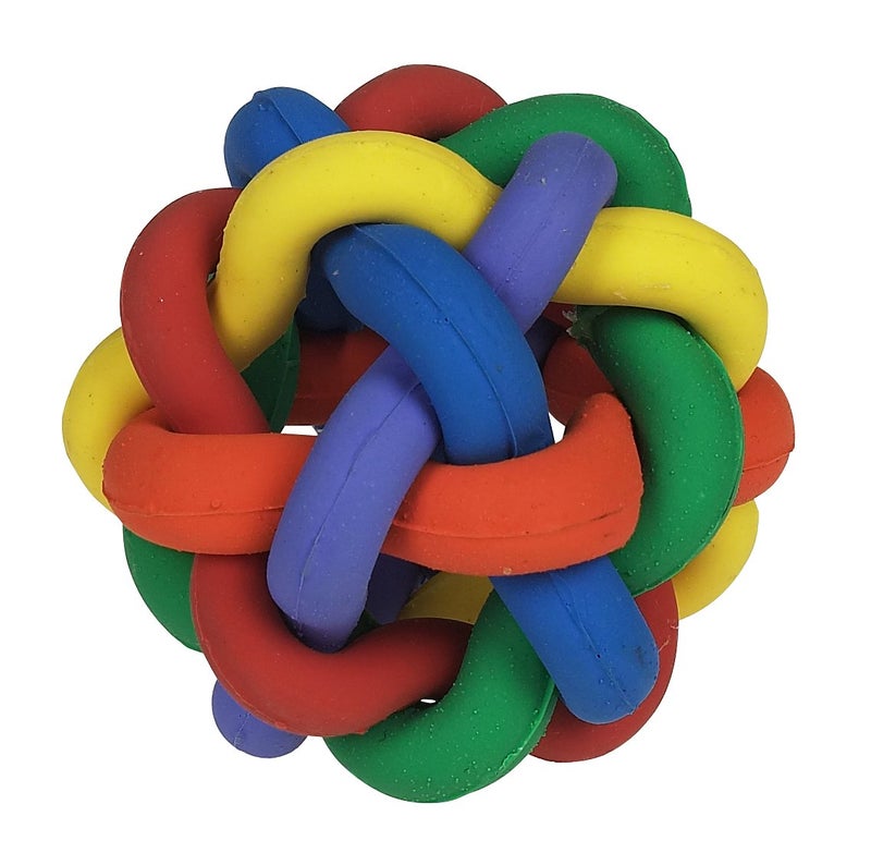 Multipet Nobbly Wobbly Ball Large Dog Toy - Image 2