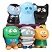 FauKait New 6 PacksHalloween Squishies Toys Slow Rising Party FavorsPumpkinZombieBlack CatMummyVampireGhost Halloween Treat Bag Classroom PrizesStress Relief Toys for Kids Toddlers Gift - Image 2