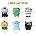 FauKait New 6 PacksHalloween Squishies Toys Slow Rising Party FavorsPumpkinZombieBlack CatMummyVampireGhost Halloween Treat Bag Classroom PrizesStress Relief Toys for Kids Toddlers Gift - Image 4