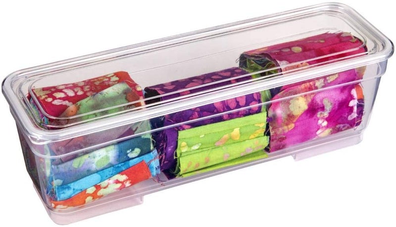 ArtBin 6971AG XL Bins with Lids 4-Pack, [4] Extra Long Art & Craft Organizer Boxes, Clear - Image 4