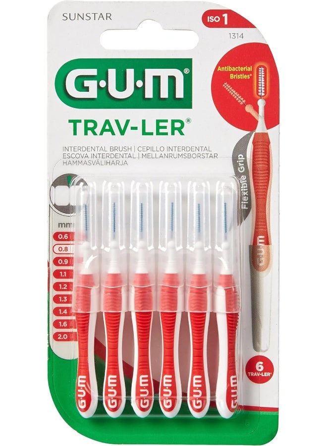 GUM Trav-Ler Plaque Removal - Interdental Brush - Image 1