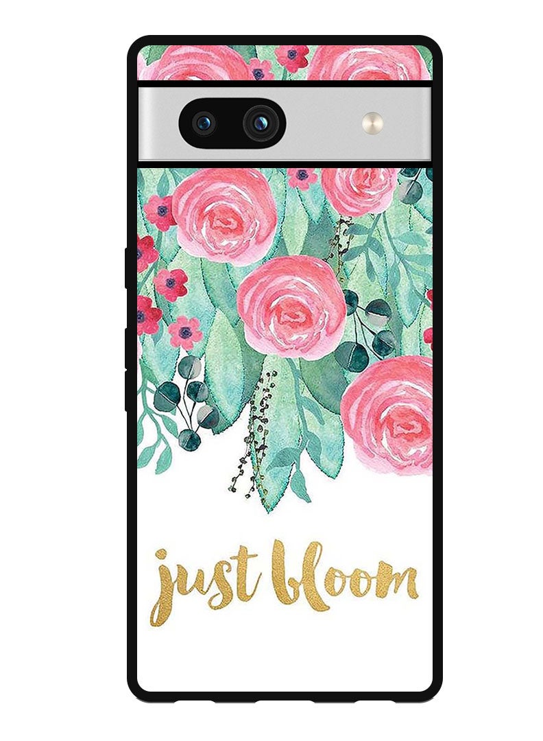 Theodor Protective Case Anti Scratch Shock Proof Bumper Cover For Google Pixel 7a Just Bloom - Image 1