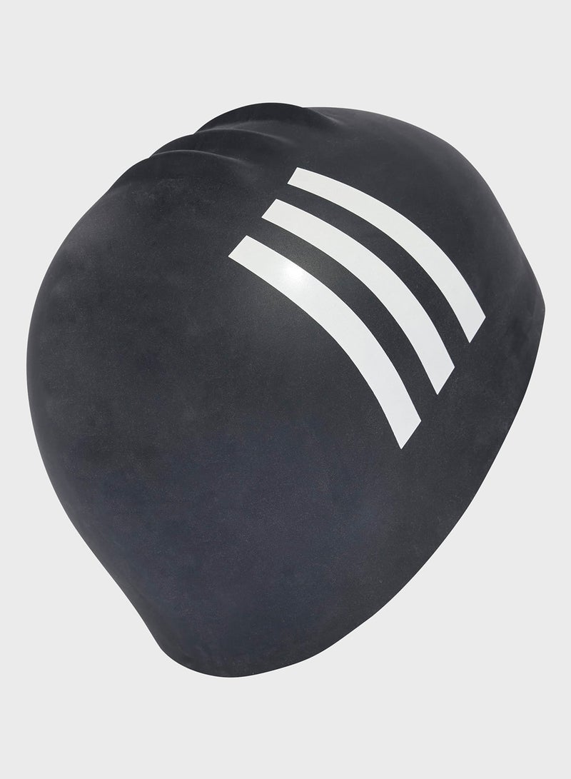 Adidas 3-Stripe Swim Cap - Image 2