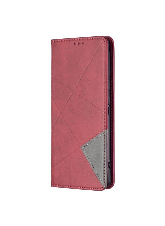 S-TOP Case For Google Pixel 6 Pro Prismatic Invisible Magnetic Horizontal Flip Phone Leather Case with Holder & Card Slots & Photo Frame - Image 2
