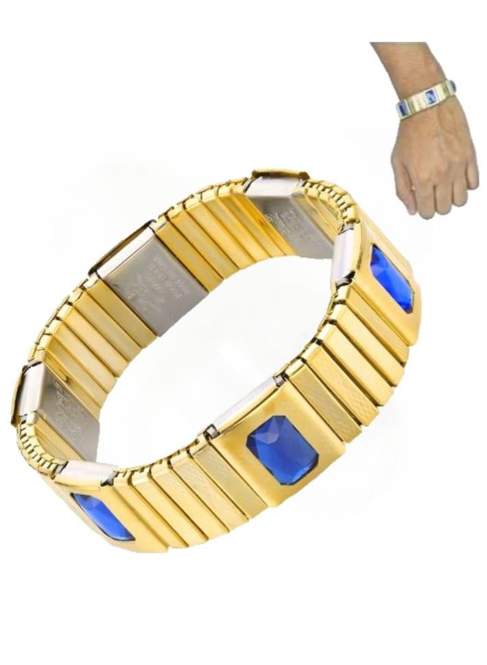 Men's Magnetic Bangle Bracelet – Stainless Steel Fashion Jewelry - Image 1