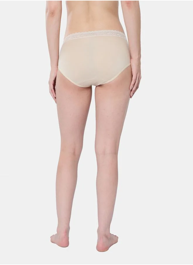 انفي Pack of 2 - Lace Detail Waistband Hipster by Styli