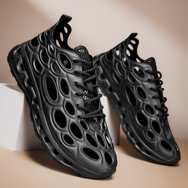 Croc Shoes New Style Summer Outdoor Beach Toe-Toe Thick-Soled Non-Slip Lightweight Sandals For Men And Women - Image 2