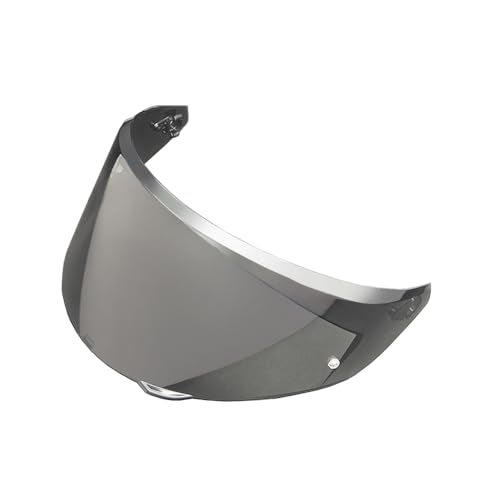 YMTSGEQ Replacement Helmet Visor for New K3, Motorcycle Helmet Shield Faceshield Visor Lens Compatible with AGV K3 DOT(E2206) Helmet(Light Black) - Image 1