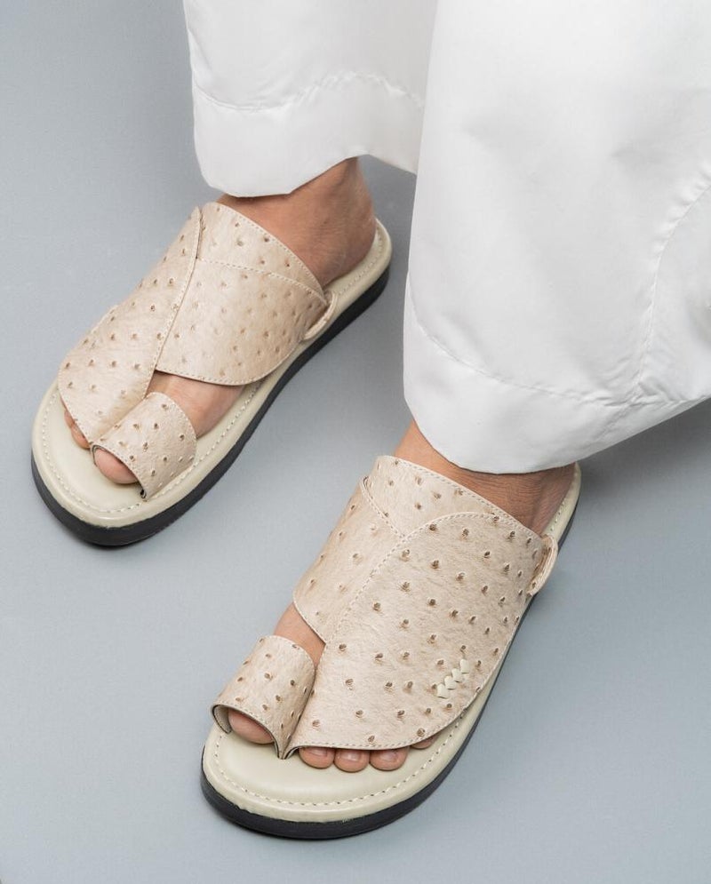 Arabic Sharqi Sandals | Brown | Sandals Traditional footwear - Image 4