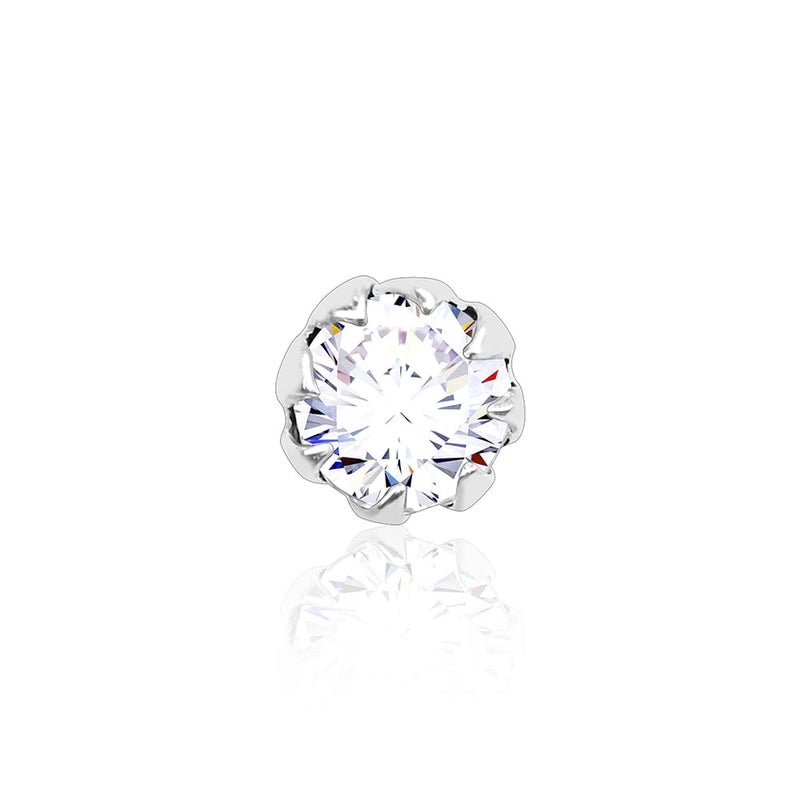 TOUCH925 Store Silver Nosepin | Waterproof and Anti-Tarnish | Pure 925 Silver Jewellery for Women | Gift for Women and Girls | Birthday and Anniversary Gift for Wife - Image 2